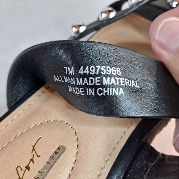 C Comfort est. 1946 Espadrilles Womens 7M Studded Platform White Faux Leather - Picture 8 of 10